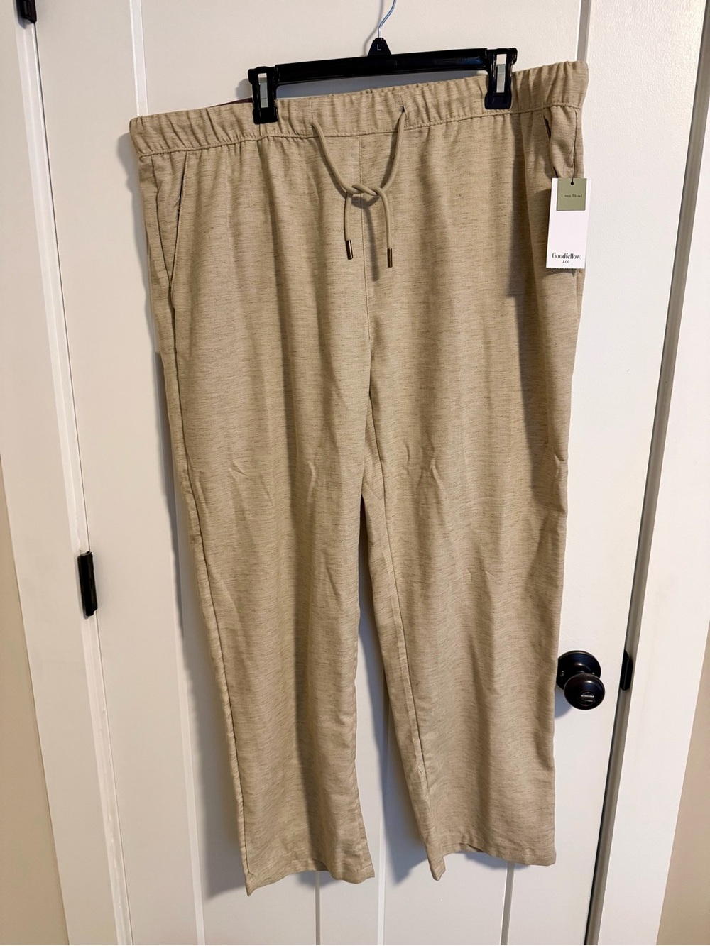 Goodfellow & Co Men's XL  Tan Drawstring Pants